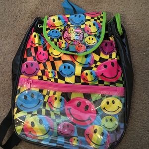 💕💕Lisa Frank Smiley Backpack 💕